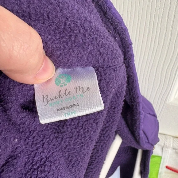 Purple Kids Jacket by - Picture 2 of 2